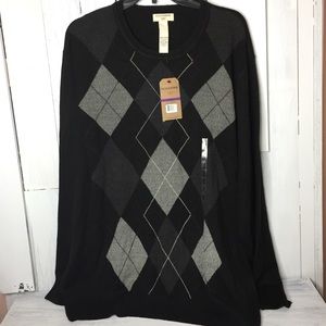 NWT Dockers Argyle Sweater Men’s XXL